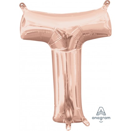 L16 16" (ROSE GOLD) Letter T